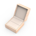 Custom Wooden Box For Ring Jewelry Wooden+lint Material Wooden Ring Box Gift